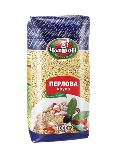 Крупа Перлова ЧЕМПІОН, 1 кг